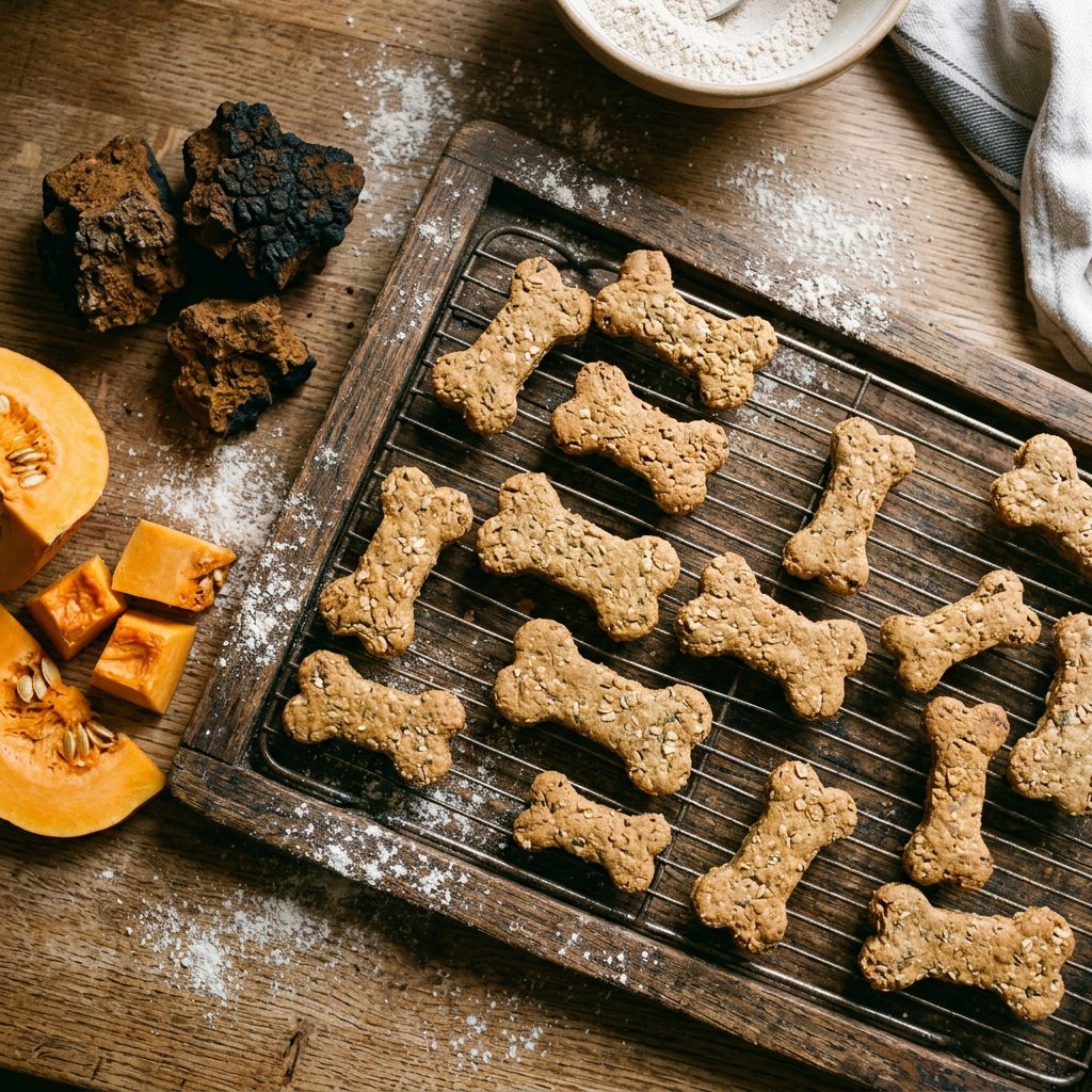 The Miracle Mushroom: DIY Chaga Biscuit Recipe That Boosts Your Dog's Immune System Overnight!