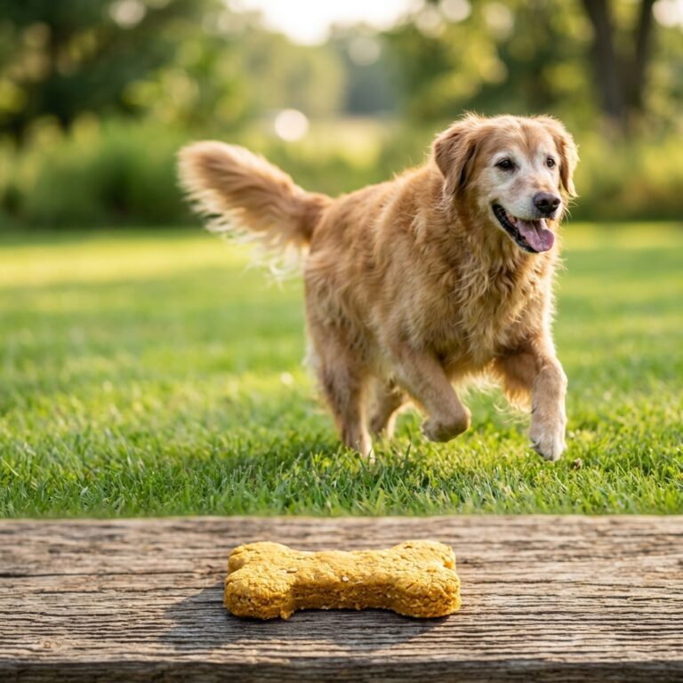 The Miracle Turmeric & Sardine Bite That Got My Senior Dog Acting Like a Puppy Again!
