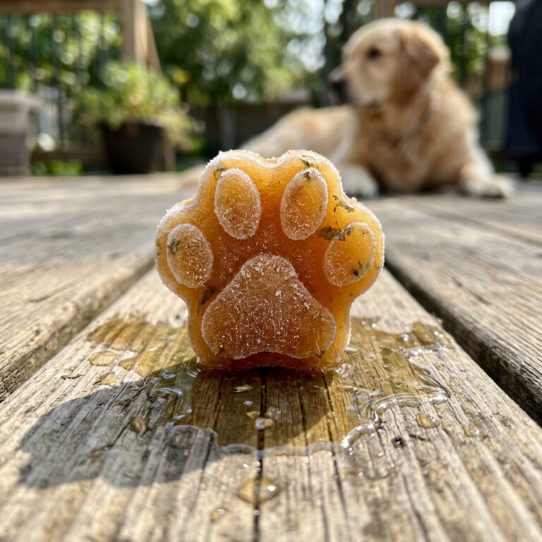 The 'Pupsicle' Sensation: Chicken Broth Ice Treats to Keep Your Dog Safe in the Heat