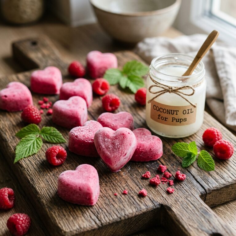 The Sweetest Valentine's Day Treat: 2-Ingredient Raspberry and Coconut Oil Hearts!