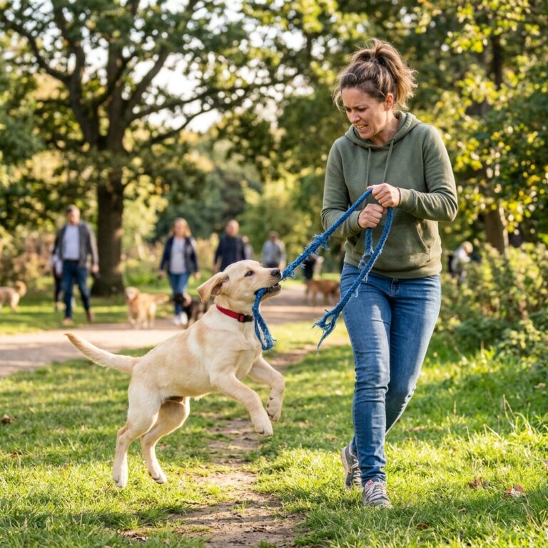This 3-Step Trick Stops Puppy Leash Biting Forever (No More Ruined Leashes!)