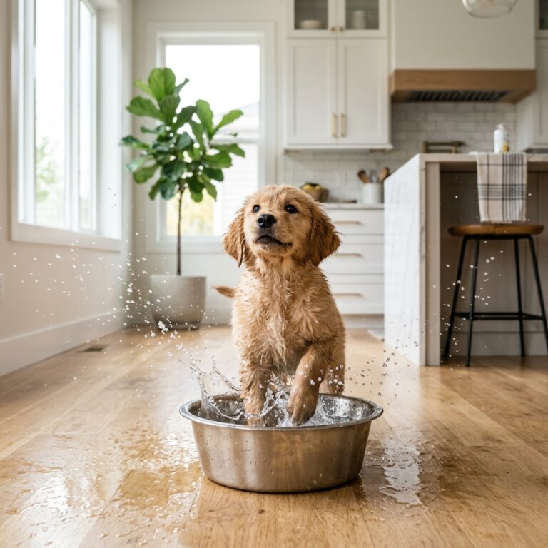 Tired of a Flooded Kitchen? 5 Ways to Stop Water Bowl Digging