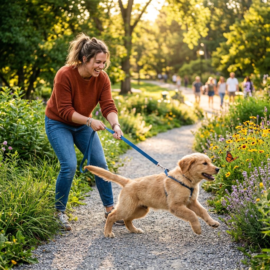 Tired of Getting Dragged? How to Leash Train a Puppy Who Pulls Like Crazy