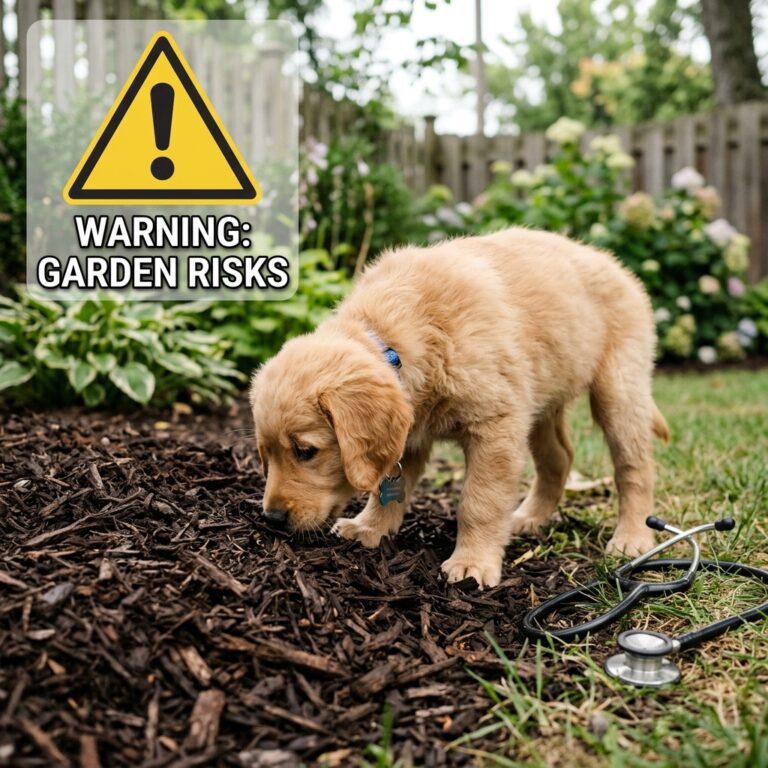 Warning: Why Eating Bark Mulch Is Poisoning Your Puppy (Stop It Now!)