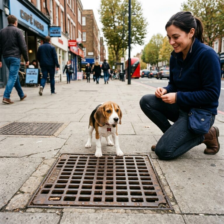 Why Your Puppy Panics on Metal Grates (And the 3-Step Trick to Fix It!)