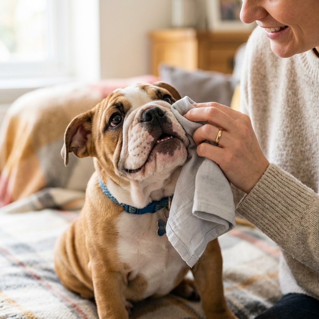 Wrinkle Rescue: How to Train Your Puppy to Love Daily Facial Folds Cleaning