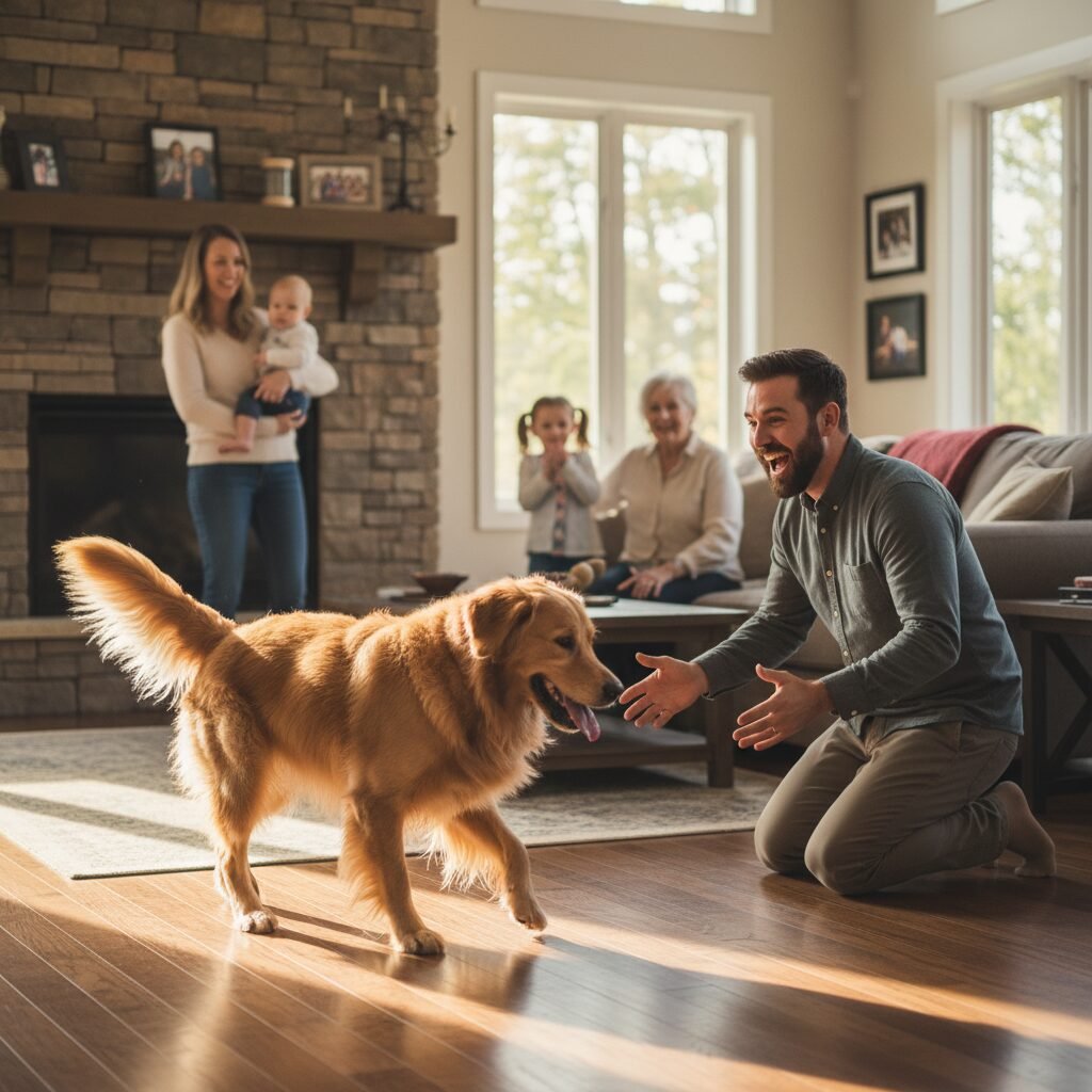 Go Find Dad! How To Teach Your Dog Everyone's Name