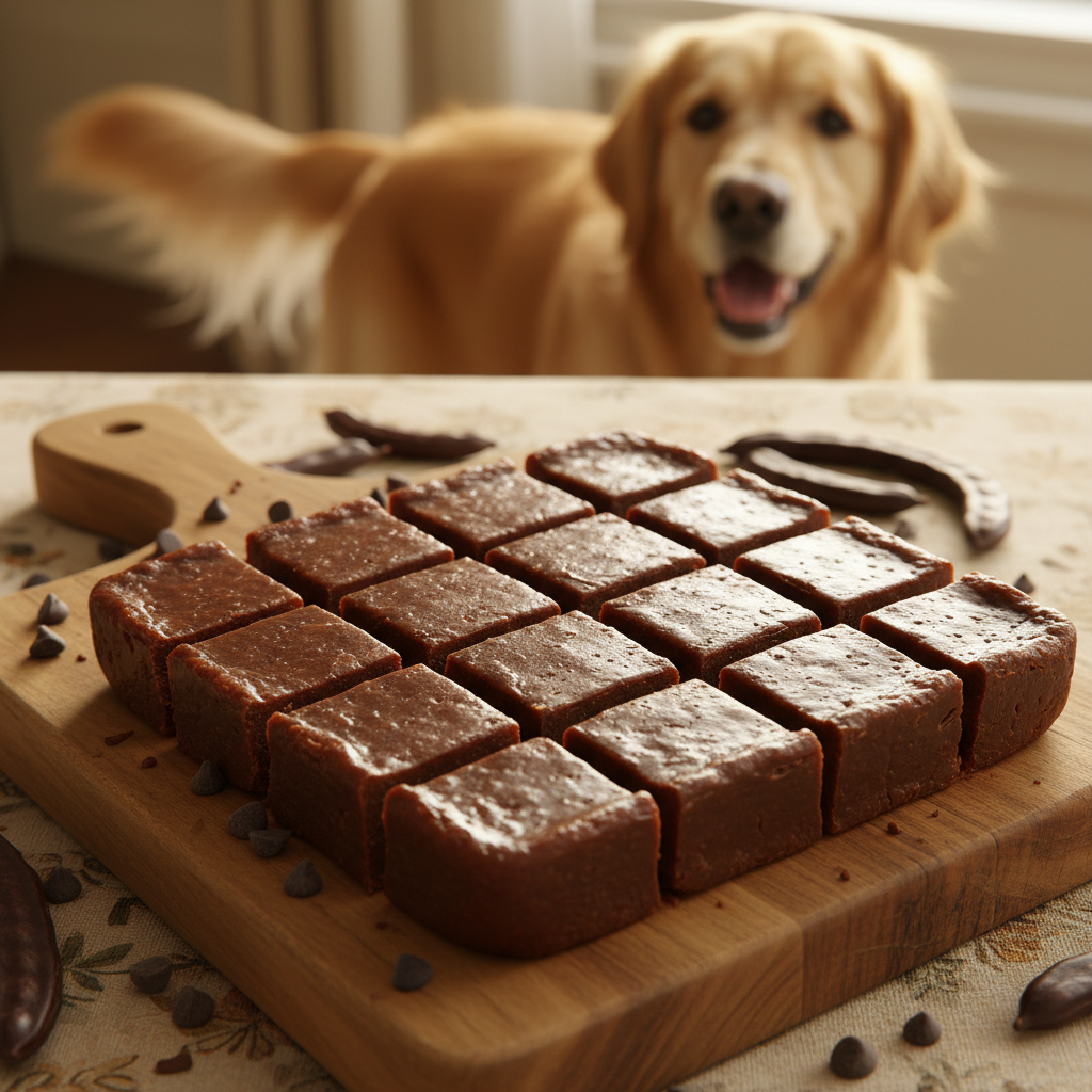 10-Minute No Bake Carob Fudge (Chocolaty & Safe)