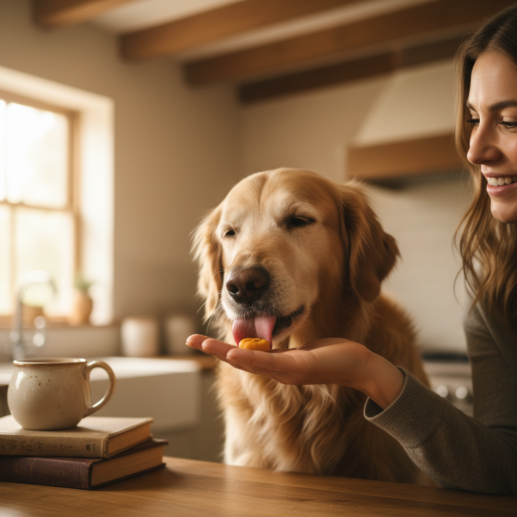 3 Ingredient Baby Food Drops For Senior Dogs With No Teeth