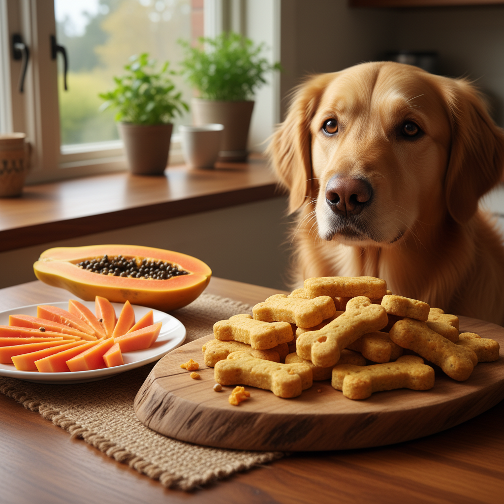 Baked Papaya Biscuits: Natural Enzyme Support To Stop Tummy Aches