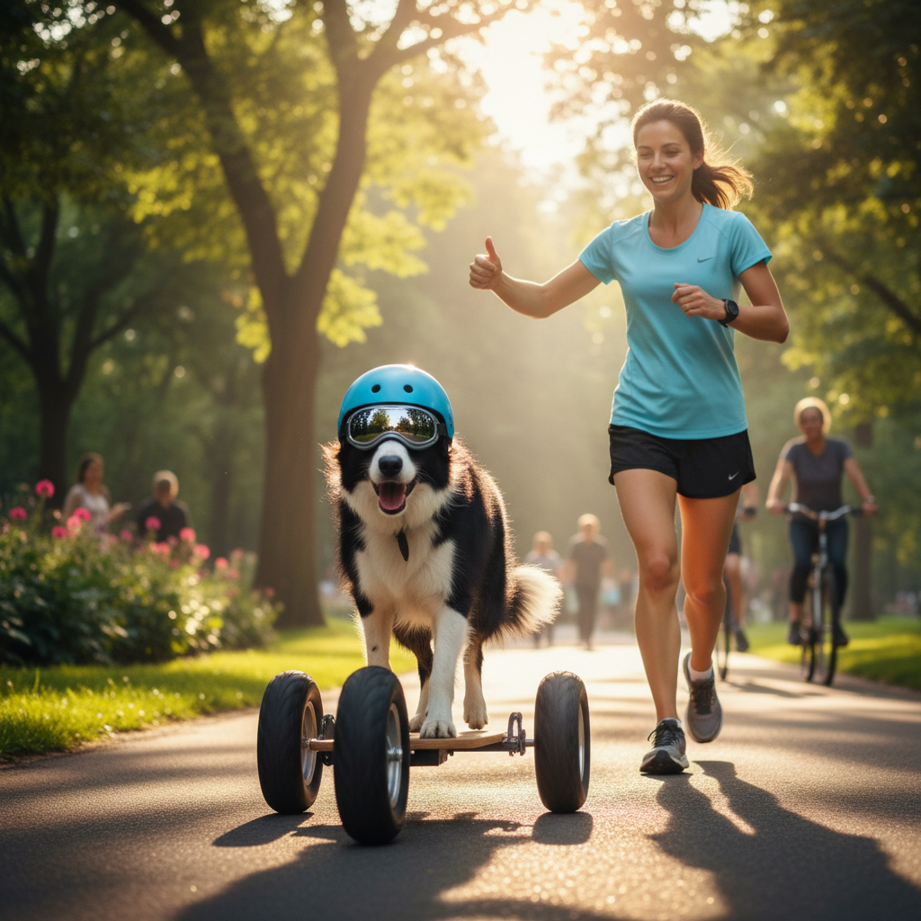 Better Than Skateboarding: How To Teach Your Dog To Ride A Scooter