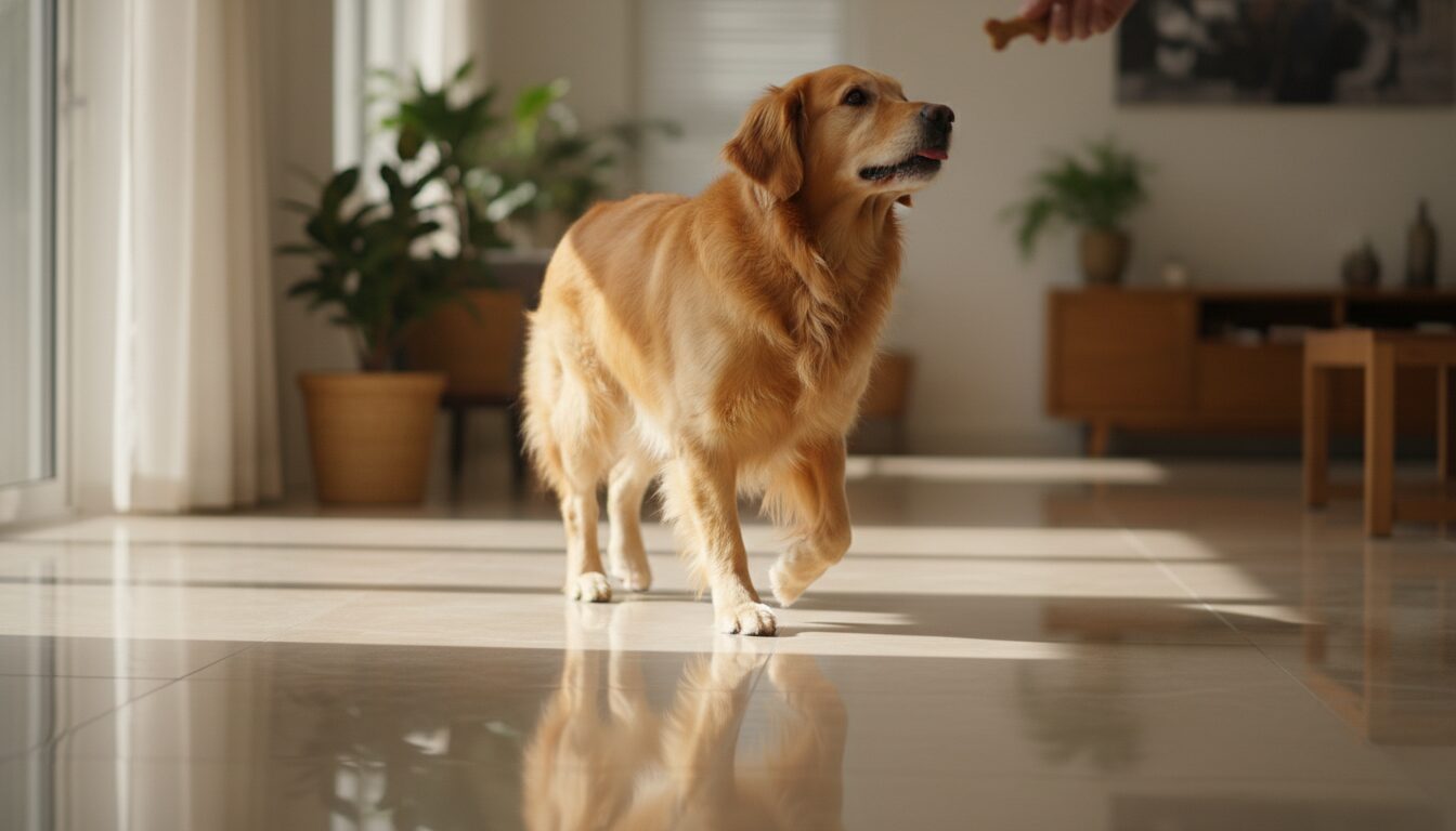 Boost Your Dog's Confidence: Training for Slippery Floors and Grates