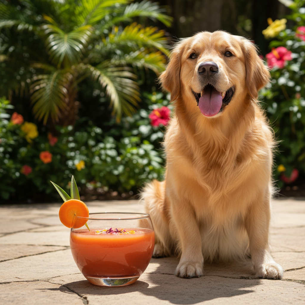 Carropina Colada: The Hydrating Summer Mocktail Your Dog Needs ASAP