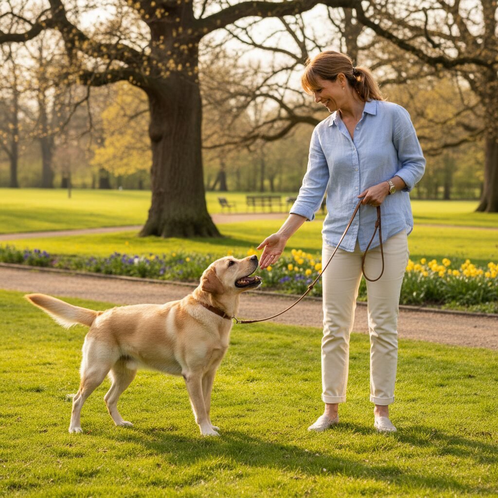 Controlled Greetings: Teach Your Dog the 'Go Say Hi' Command