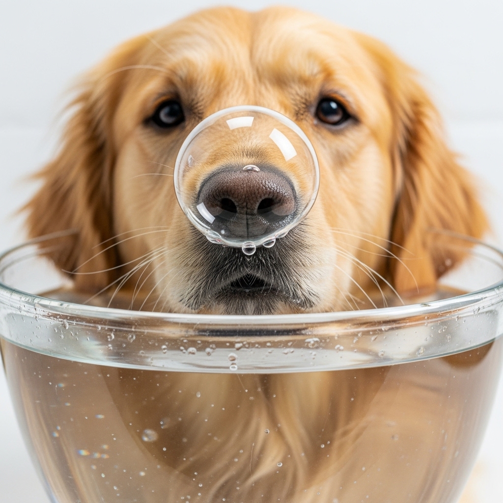 Cute Trick Alert: Teach Your Dog to Blow Bubbles in Their Water Bowl