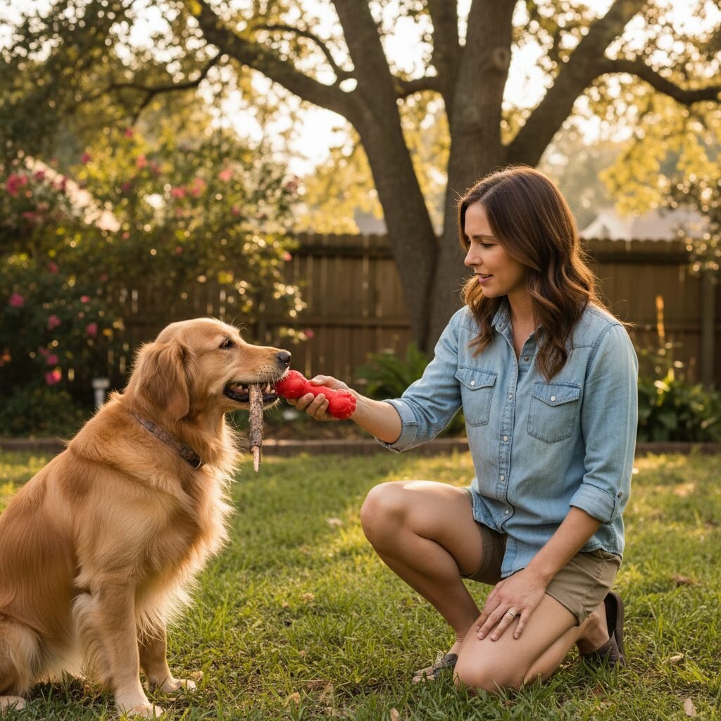 Danger in the Yard: How To Stop Your Dog From Chewing Dangerous Sticks