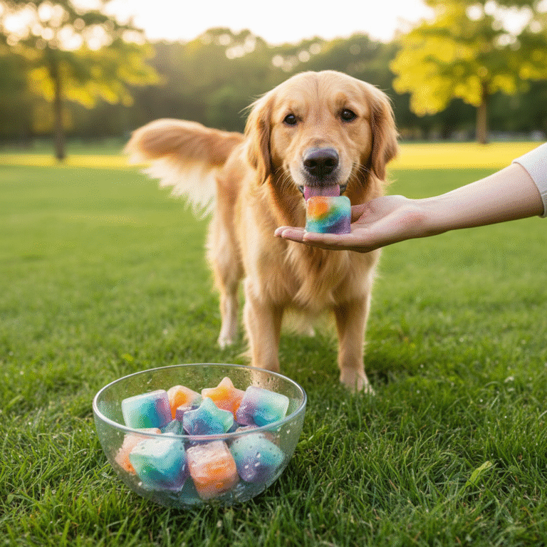 Dangerously Hot? Cool Your Dog Down Fast with Electrolyte Cubes