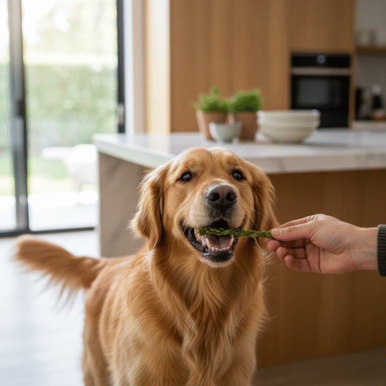 Dehydrated Asparagus Snaps: The Healthy Green Gut Treat