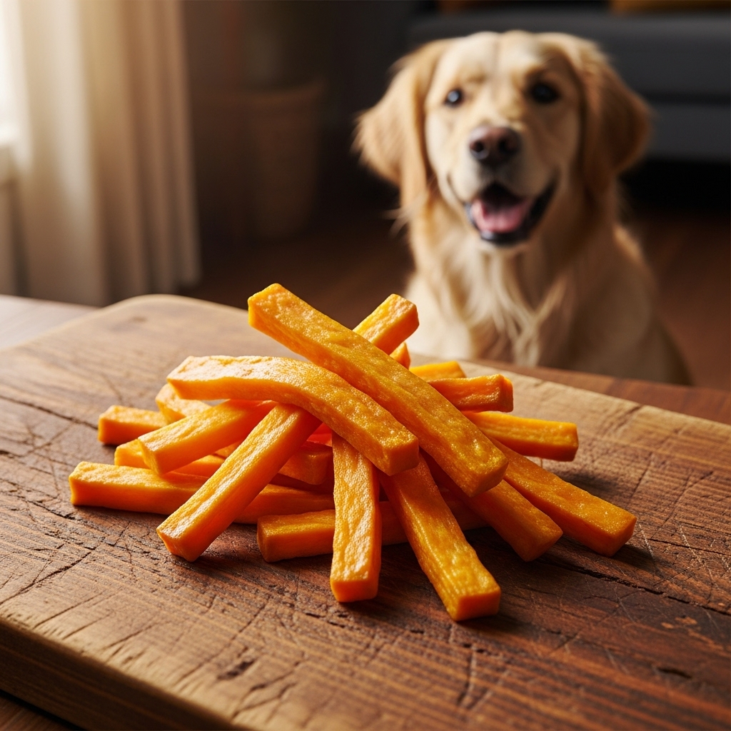 Ditch The Rawhide: Make These Chewy Sweet Potato Strips Instead