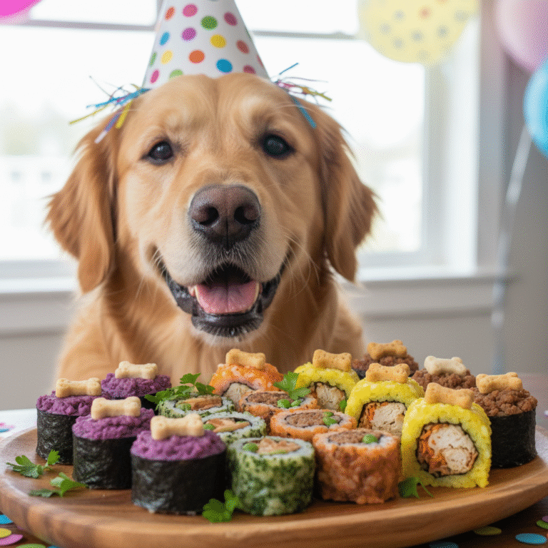 DIY Dog Sushi: The Cutest Birthday Treat You Can Make Without Baking