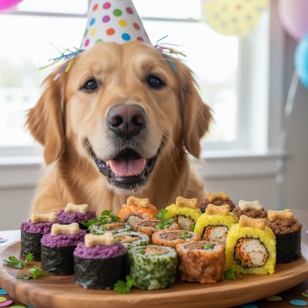 DIY Dog Sushi: The Cutest Birthday Treat You Can Make Without Baking