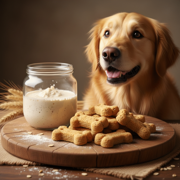 Don't Trash That Starter: 3-Ingredient Sourdough Dog Treats