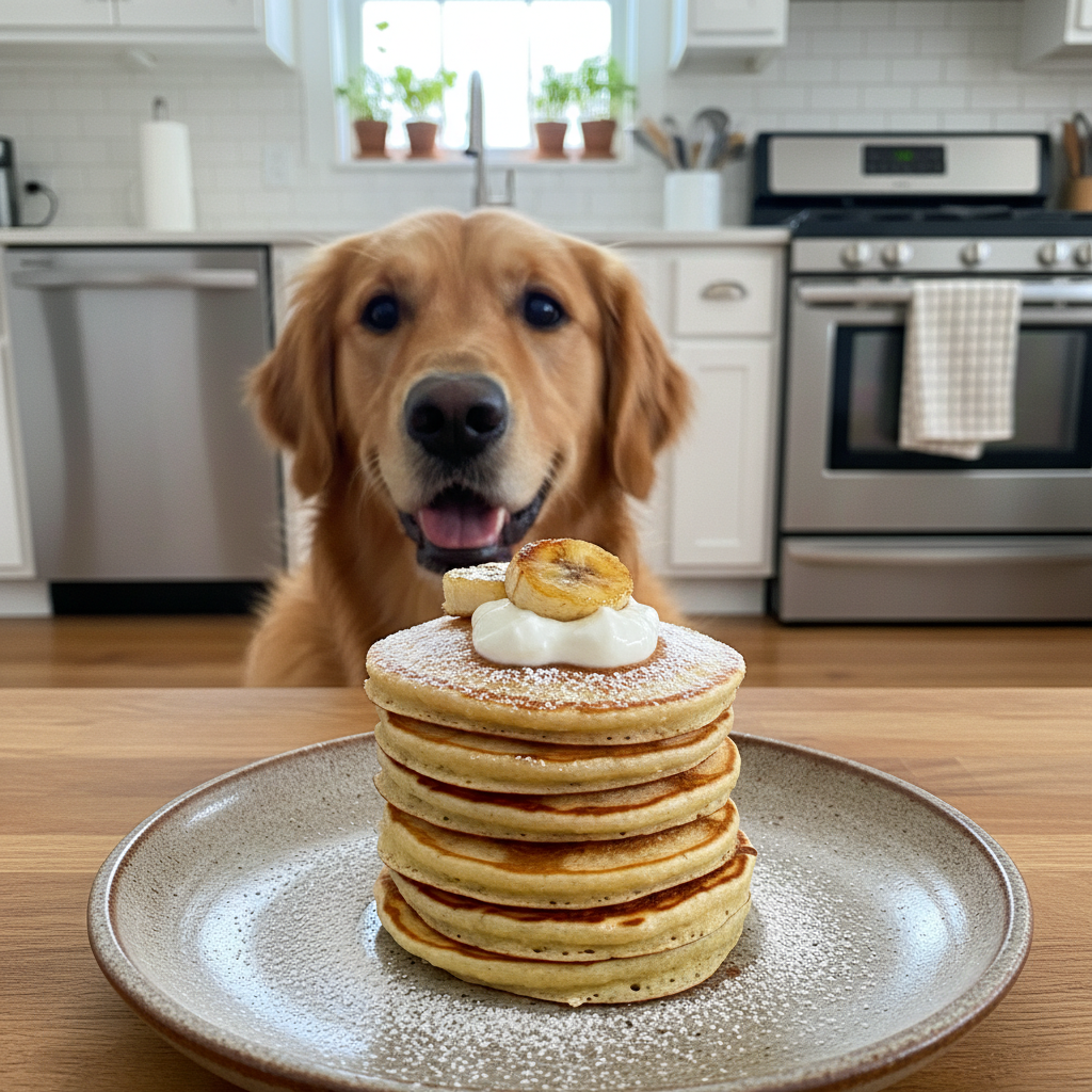 Fluffy Grain Free Banana Pancakes Your Dog Will Beg For
