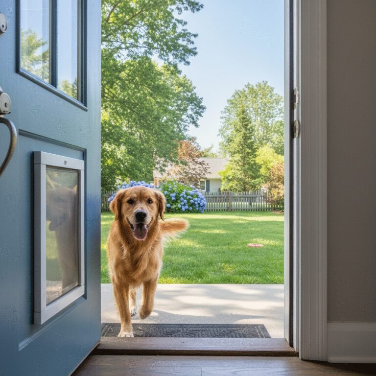 Freedom At Last! How To Train Any Dog To Use A Doggy Door In One Day
