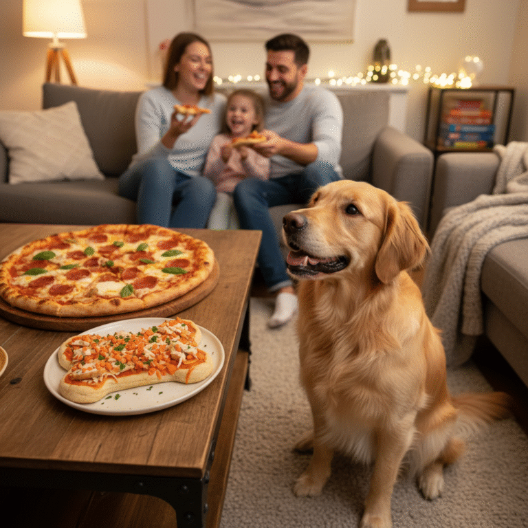 Friday Night Pizza: A 100% Dog-Safe Crust Recipe So They Don't Beg