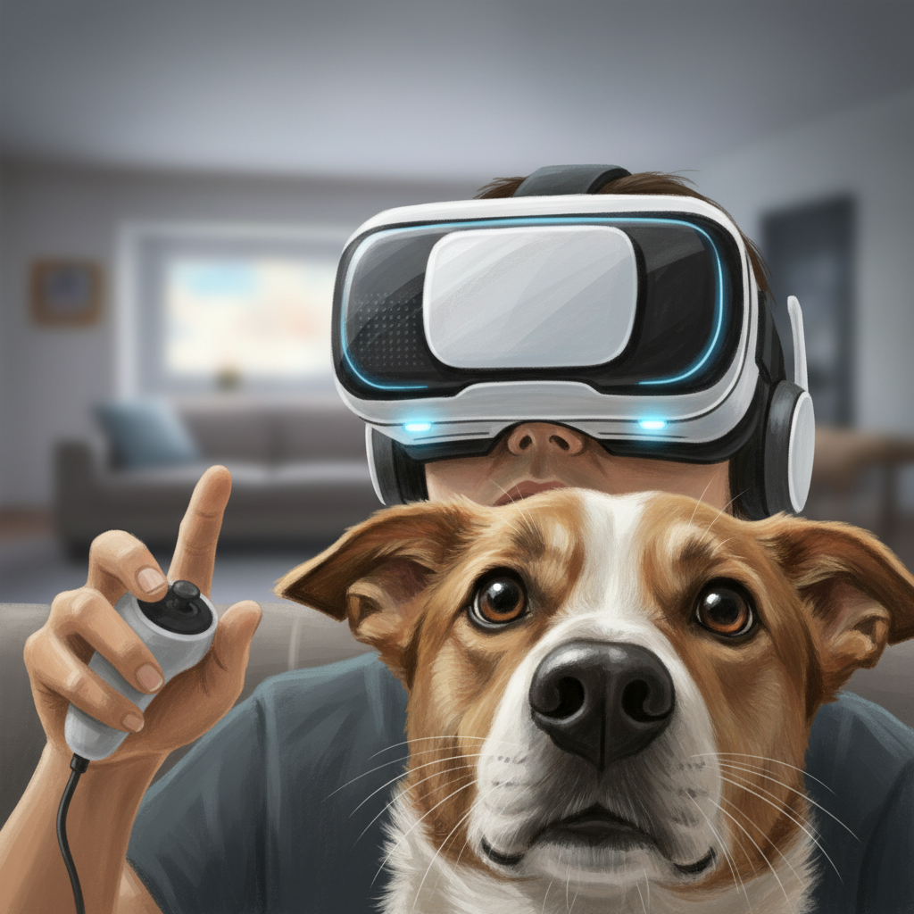 Understanding the Canine Perspective: Why VR Scares Dogs