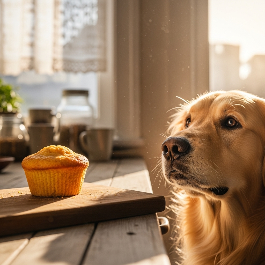 Golden Honey Cornbread Recipe Made Specifically for Dogs