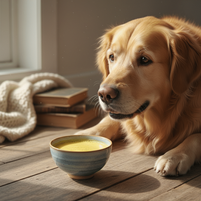 Golden Milk: Dog Safe Turmeric Latte for Joint Relief
