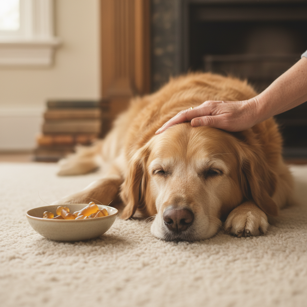 Golden Paste Gummies: The Natural Painkiller Your Senior Dog Needs