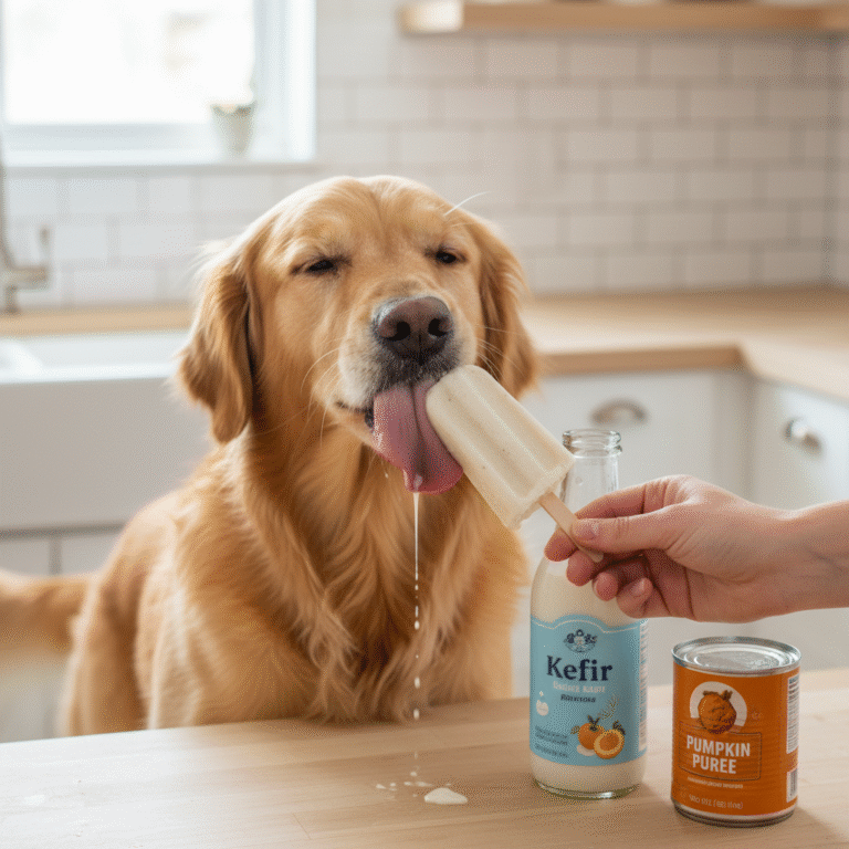 Gut-Healing Frozen Kefir Pops That Stop Diarrhea Fast