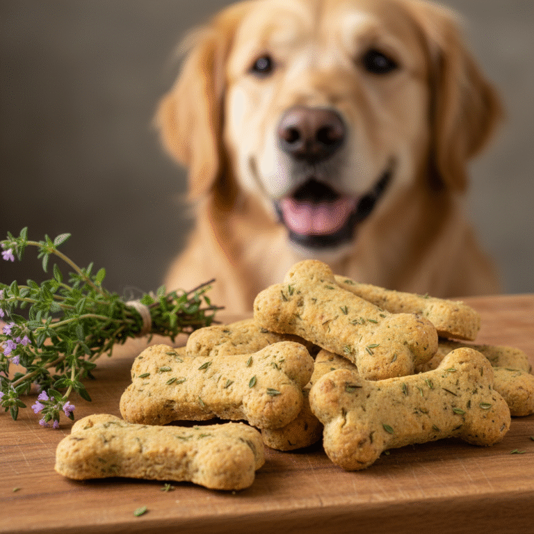Herby Thyme Biscuits for Kennel Cough & Respiratory Aid