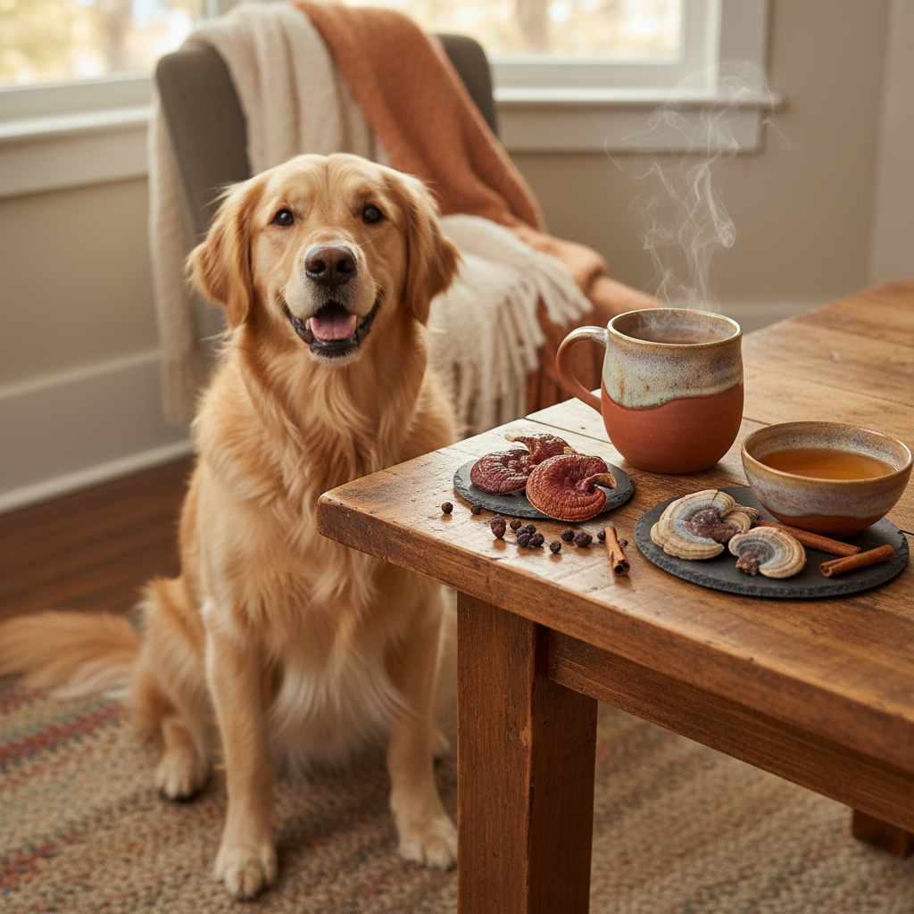Immunity In A Cup: How To Brew Mushroom Tea For Dogs