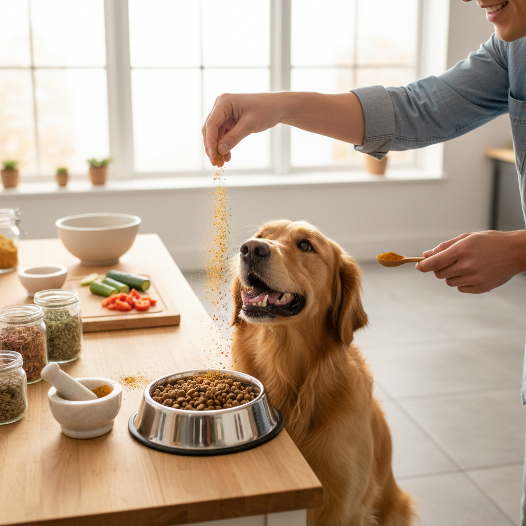 Magic Dust: Homemade Dog Food Seasoning for Picky Eaters