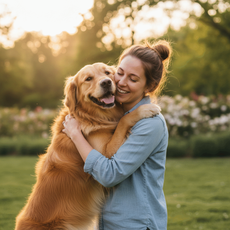 Melt Hearts: The Step-By-Step Guide To Teaching Your Dog To Hug You