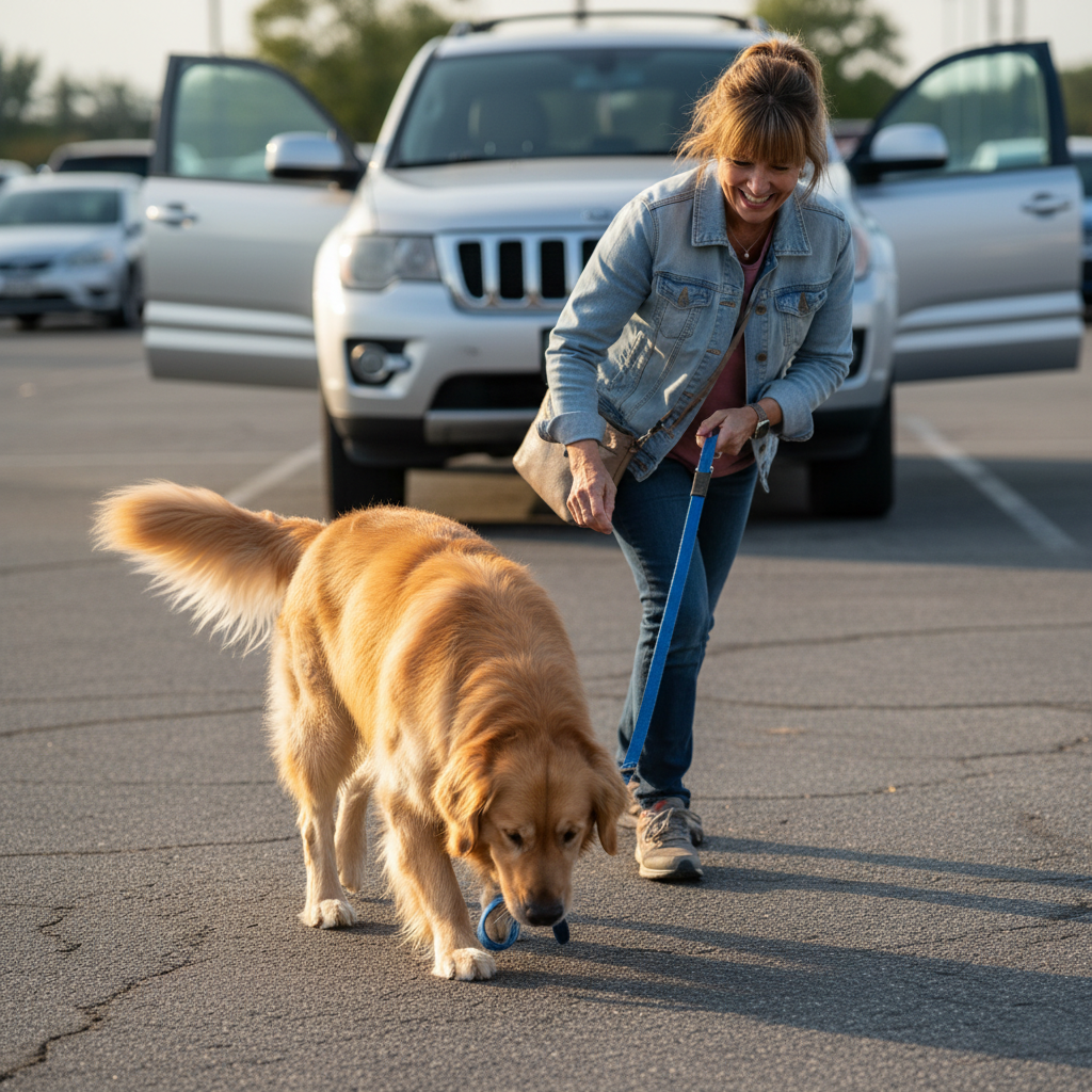 Never Lose Your Car Again: Teach Your Dog This Genius Scent Trick