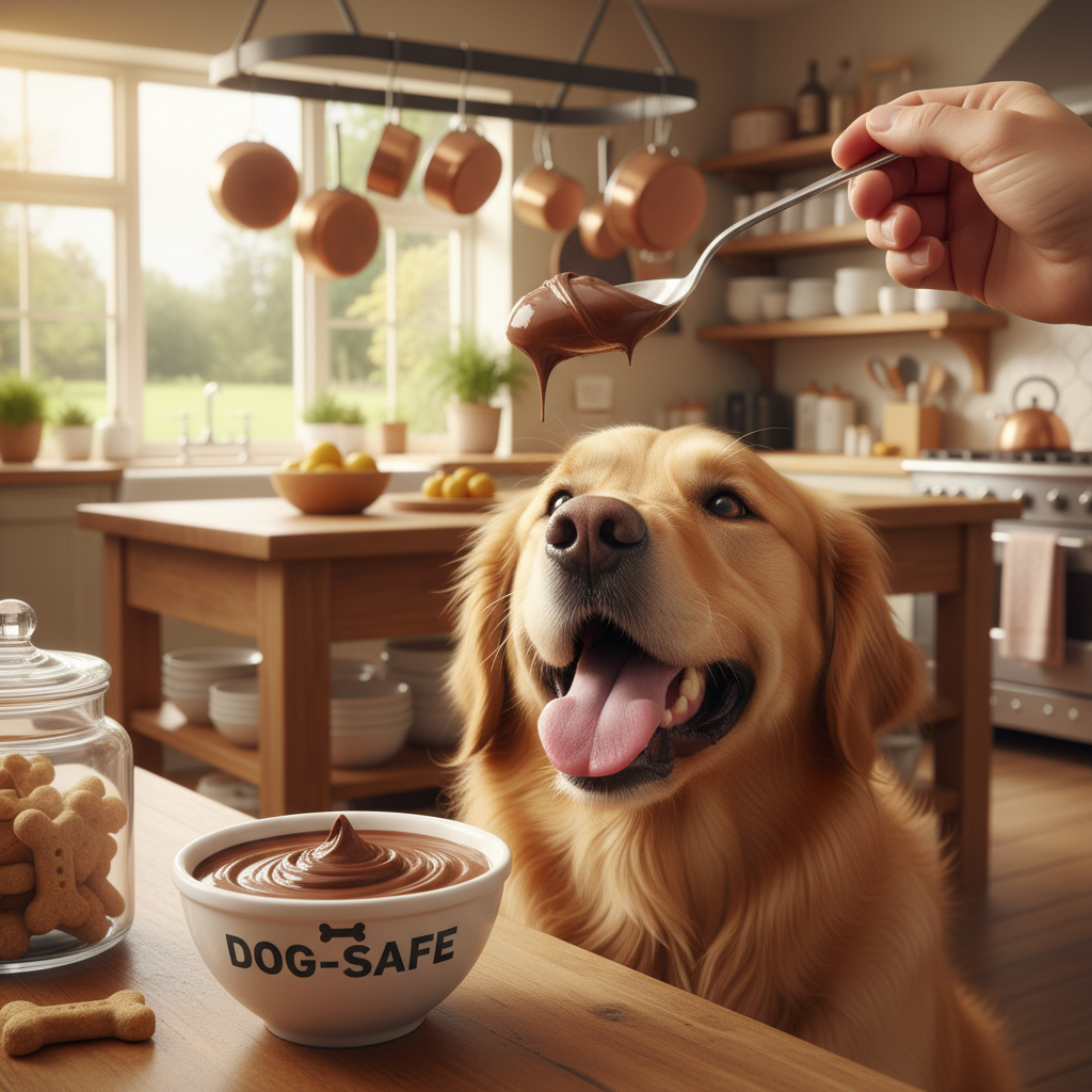 Paws Off My Jar: Homemade Dog-Safe "Nutella" Spread
