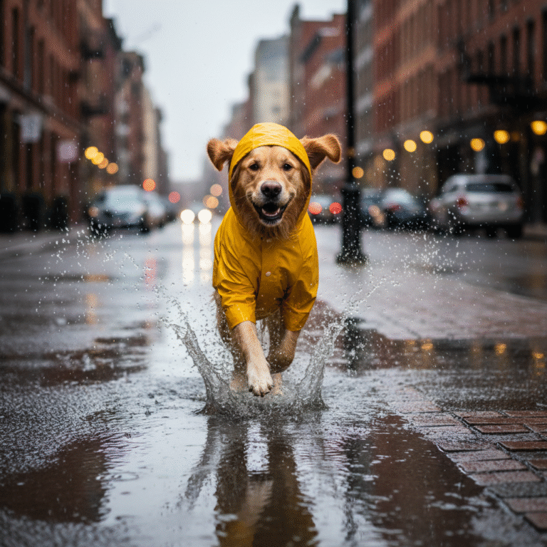 Raincoat Refusal? How to Get Your Dog to Walk in Wet Weather