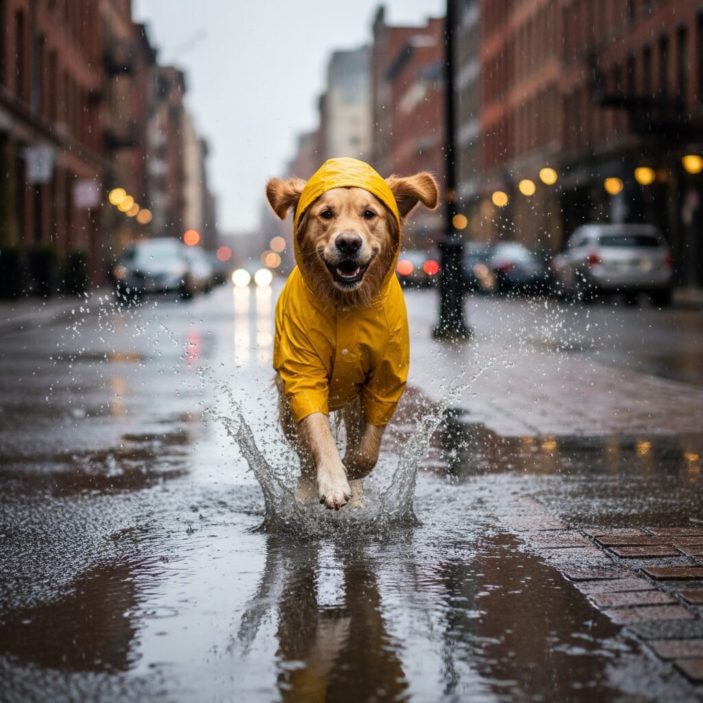 Raincoat Refusal? How to Get Your Dog to Walk in Wet Weather
