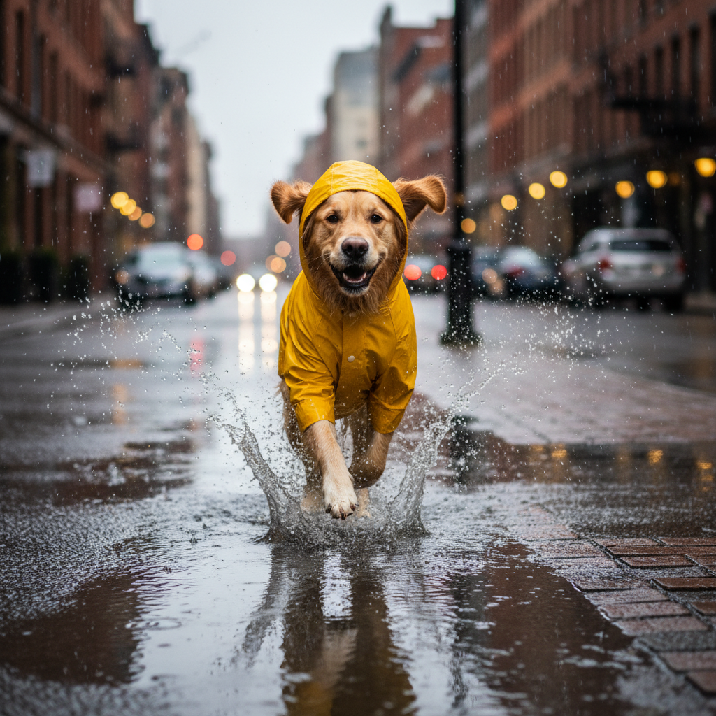 Raincoat Refusal? How to Get Your Dog to Walk in Wet Weather
