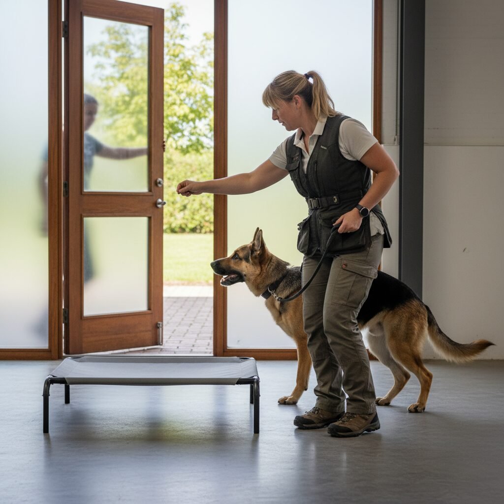 Training Protocol: The 'Place' Command and Desensitization