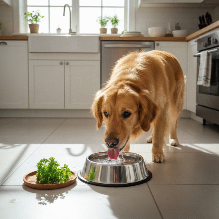 Skip the Brushing: Add This Parsley Water to Their Bowl