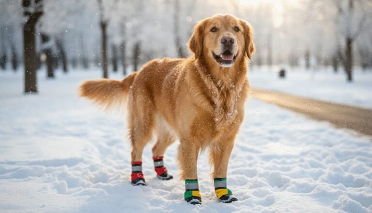 Snow & Salt Protection: How To Get Your Dog To Actually Wear Boots