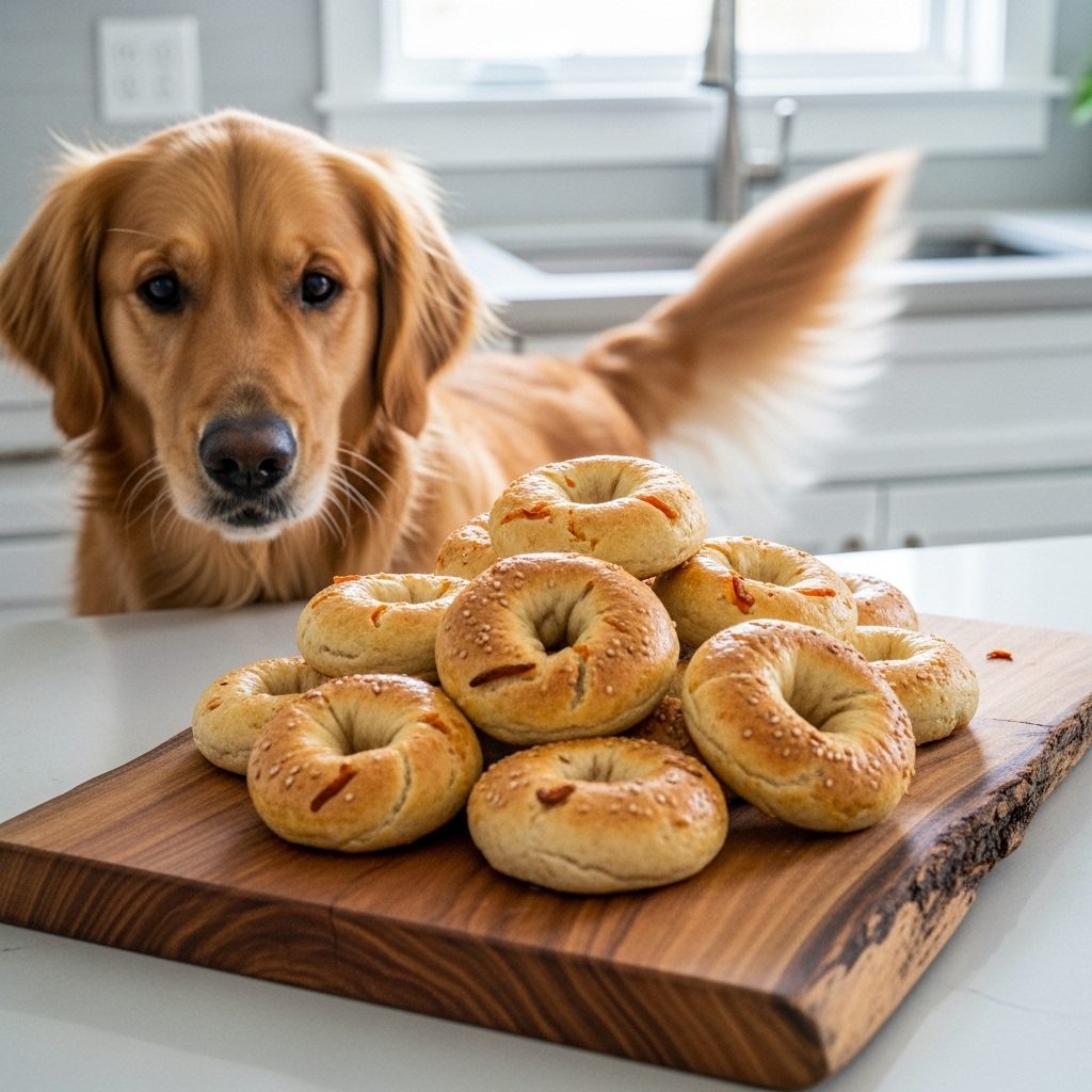 Soft & Chewy Homemade Doggy Bagels (Grain-Free Recipe Included)