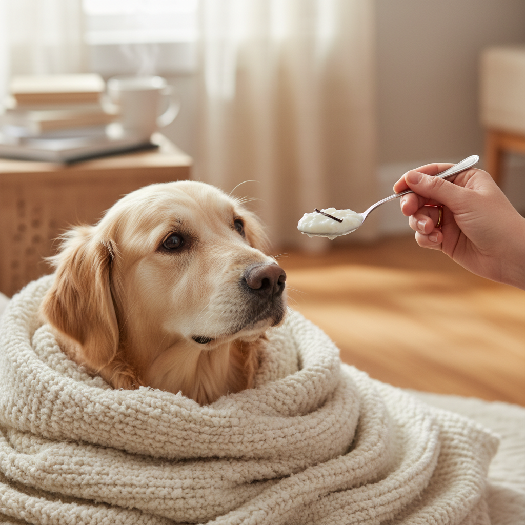 Soothing Tapioca Pudding Treat For Dogs With Upset Stomachs