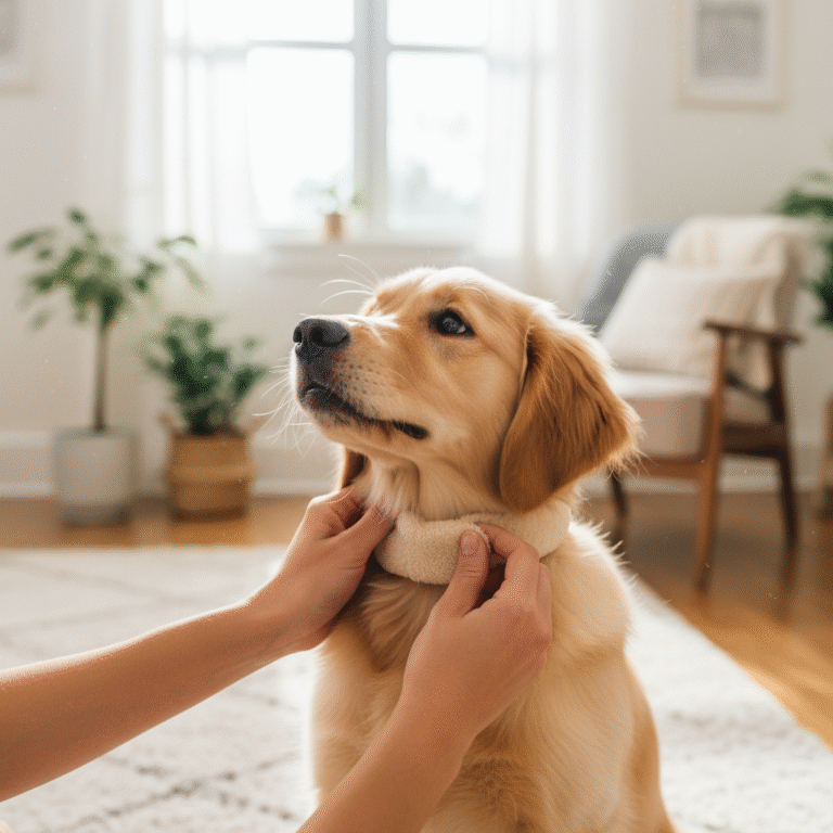 Stop Neck Sensitivity: The Collar Grab Game Every Puppy Needs