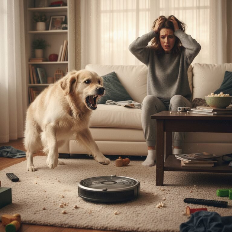 Stop The Attack! How To Teach Your Dog To Ignore The Vacuum Instantly